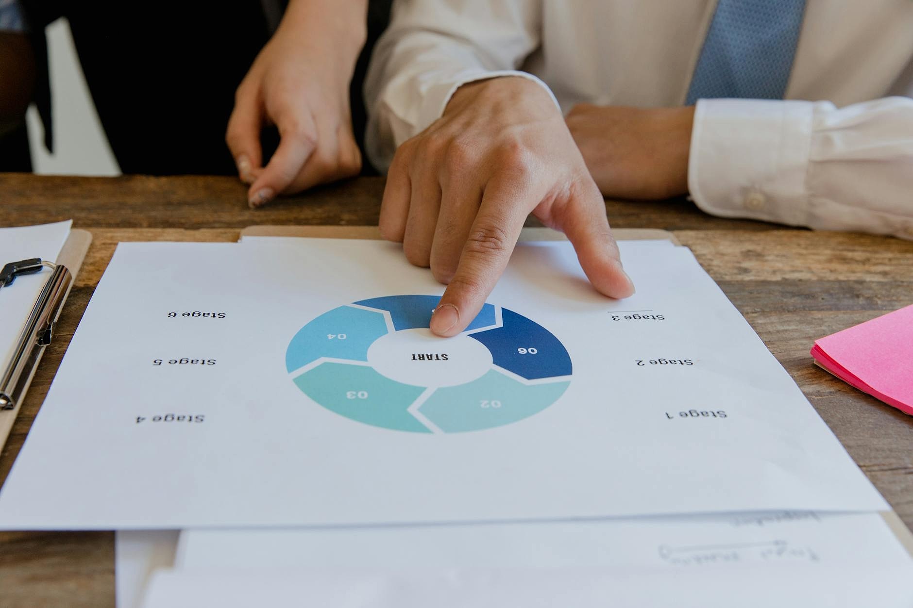 Approval workflow diagram on a laptop screen